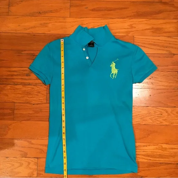 Ralph Lauren polo blue short sleeve blouse - Picture 6 of 9